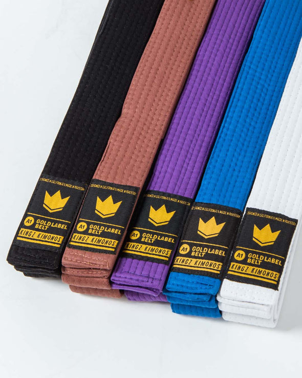 Ceintures Gold Label V2 Jiu Jitsu