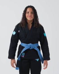 Limited Edition - The One Vice Women's Jiu Jitsu Gi Black from Kingz