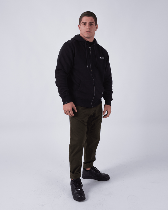 Ripple Zip Up Hoodie
