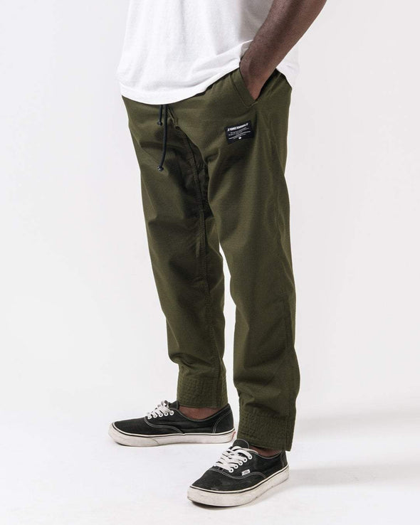 Pantalon Gi décontracté Rip Stop - Vert militaire