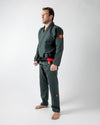 The ONE Jiu Jitsu Gi - Forest Green - FREE White Belt