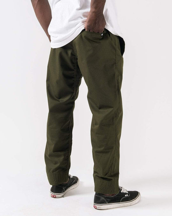 Pantalon Gi décontracté Rip Stop - Vert militaire