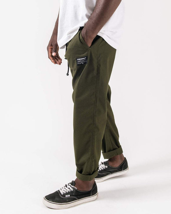 Pantalon Gi décontracté Rip Stop - Vert militaire