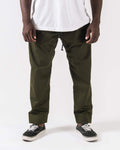 Casual Rip Stop Gi Pants - Military Green Military Green from Kingz