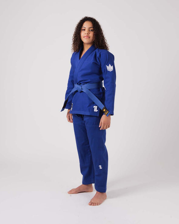 The ONE Kids Jiu Jitsu Gi - Bleu - Ceinture blanche GRATUITE